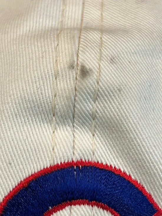 VTG Vintage 80s 90s Young An Company MLB Chicago Cubs White & Blue Snapback Hat - Picture 3 of 12